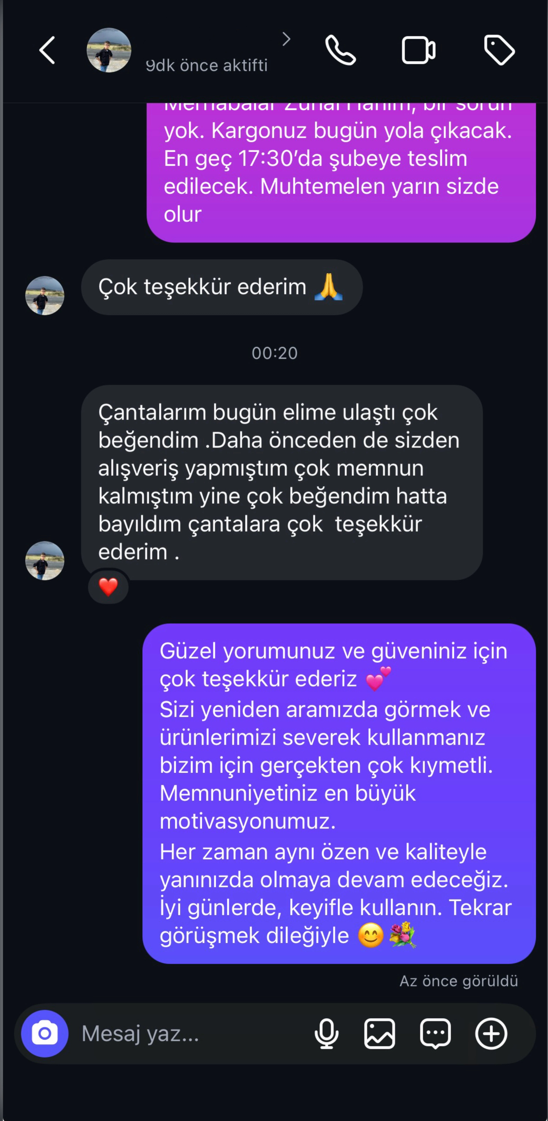 sizden gelenler