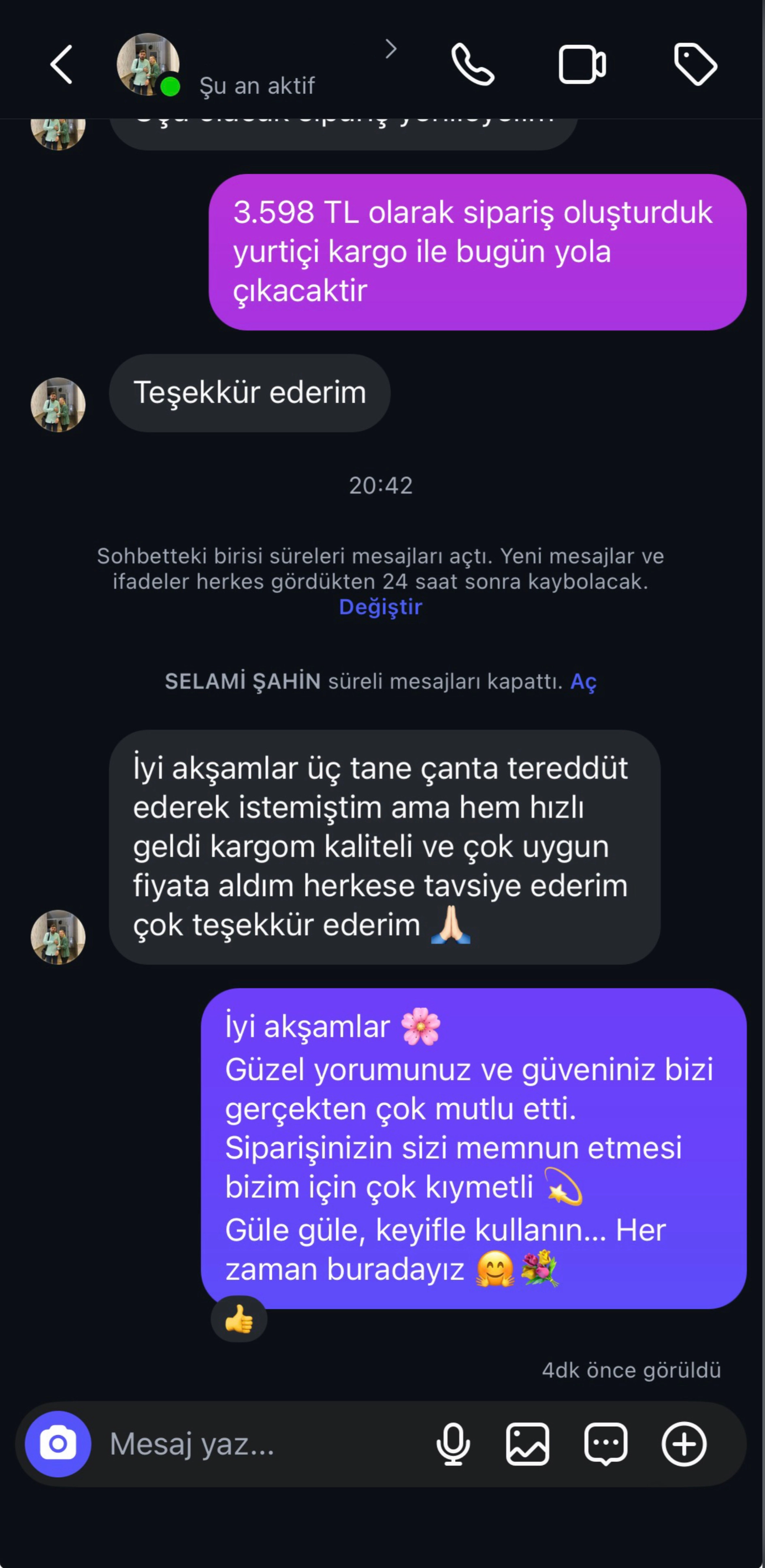 sizden gelenler