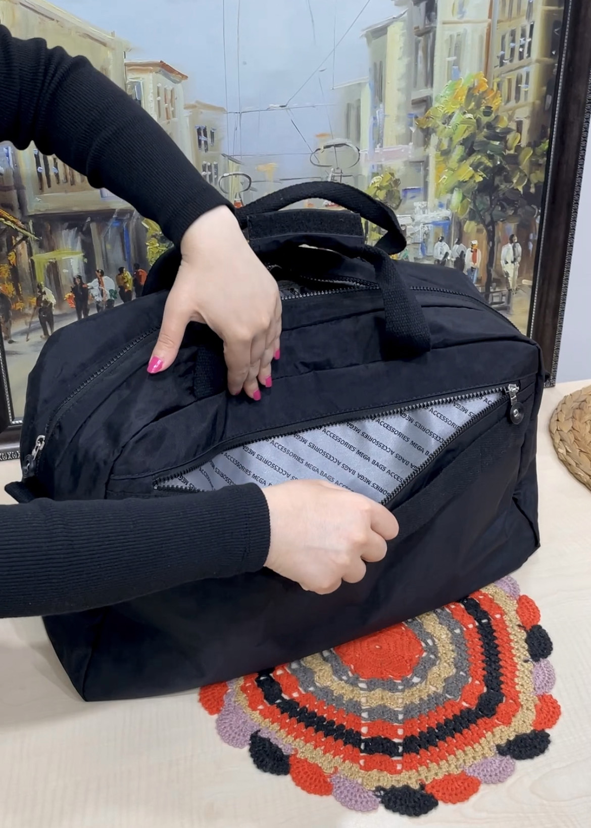 Sheldon 6 Bölmeli Kabin Boy Unisex Seyahat Çantası