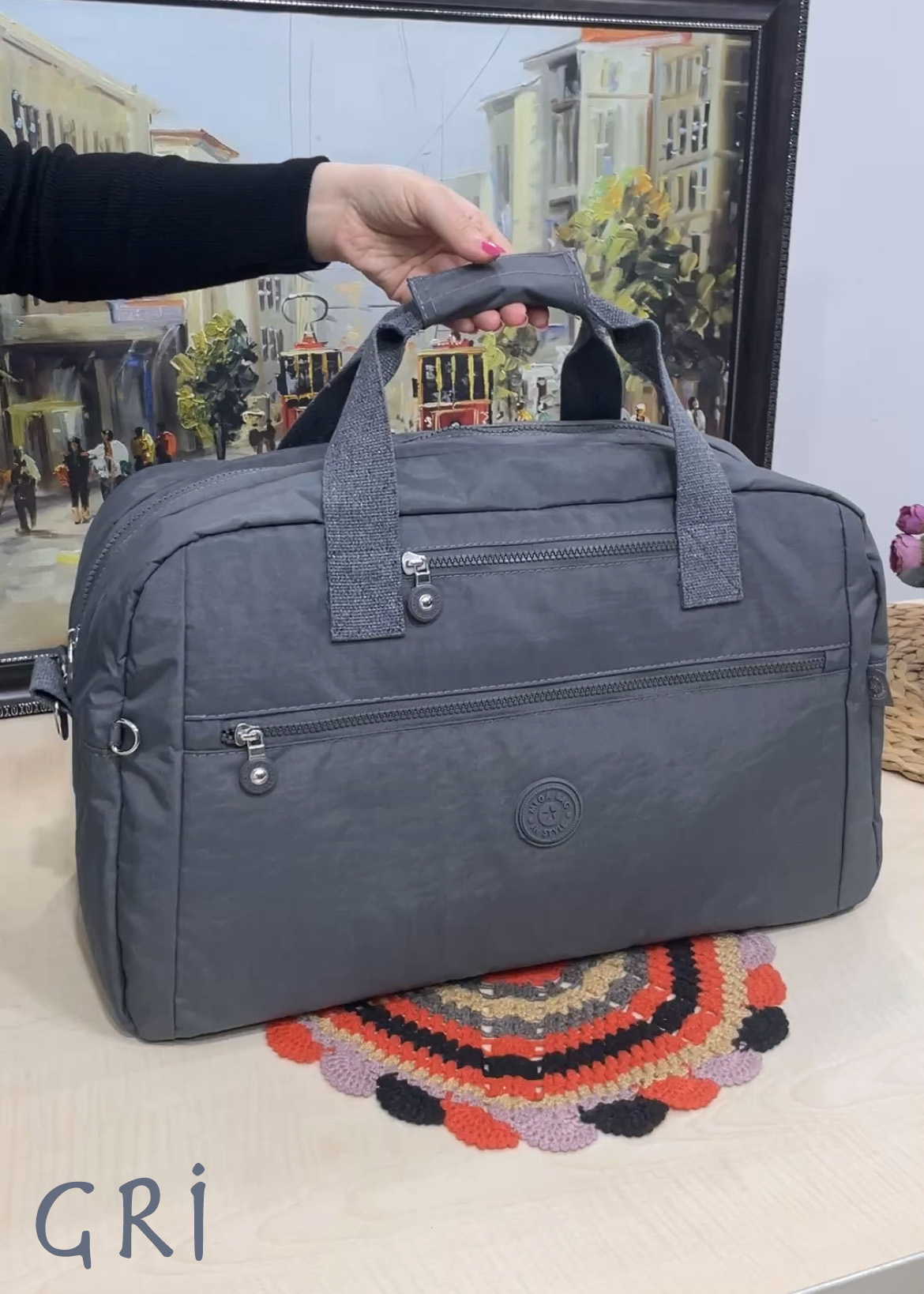 Sheldon 6 Bölmeli Kabin Boy Unisex Seyahat Çantası