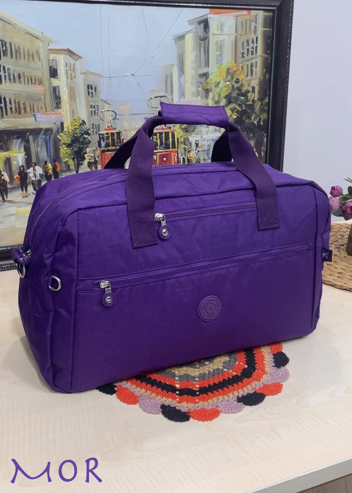 Sheldon 6 Bölmeli Kabin Boy Unisex Seyahat Çantası