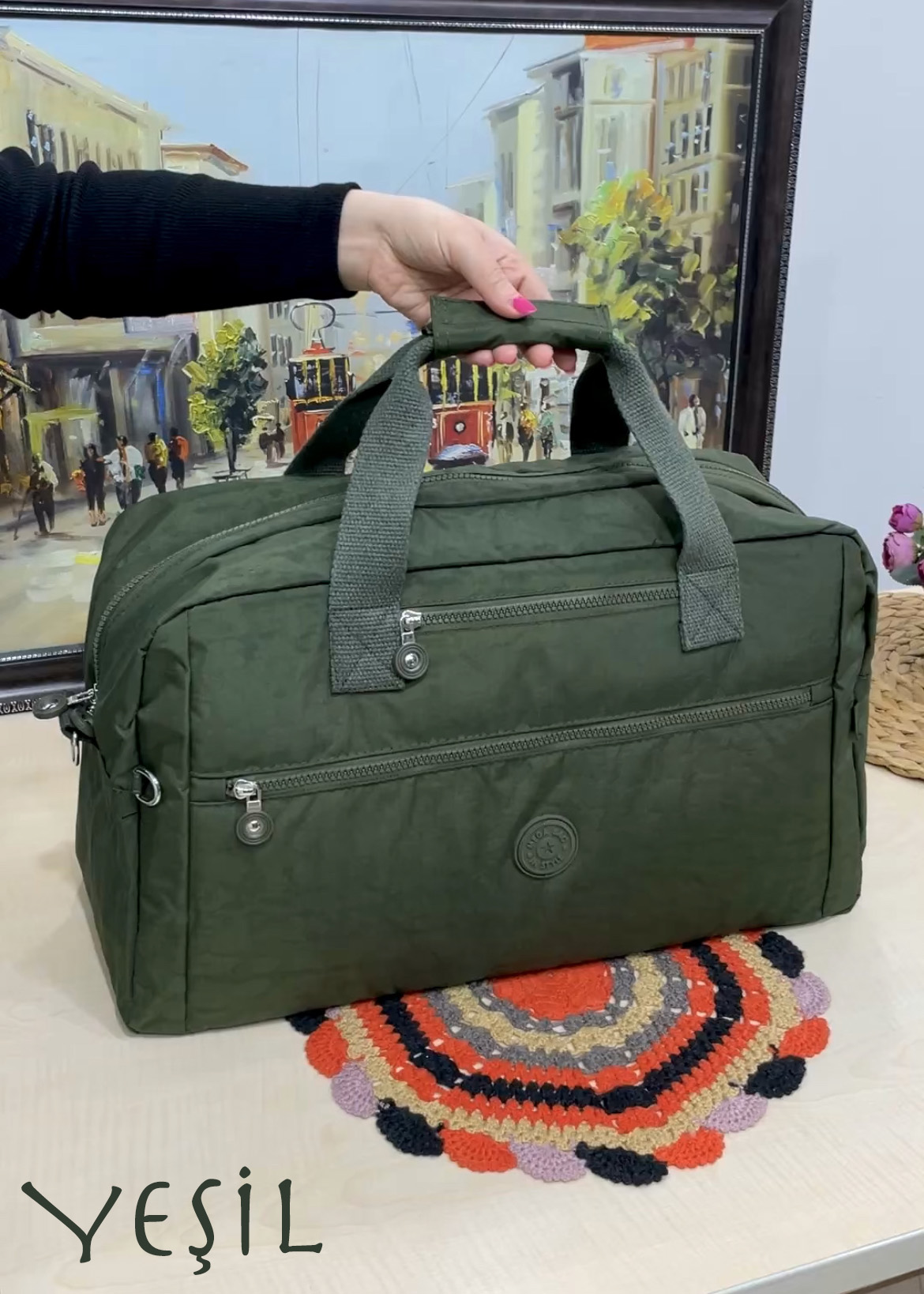 Sheldon 6 Bölmeli Kabin Boy Unisex Seyahat Çantası