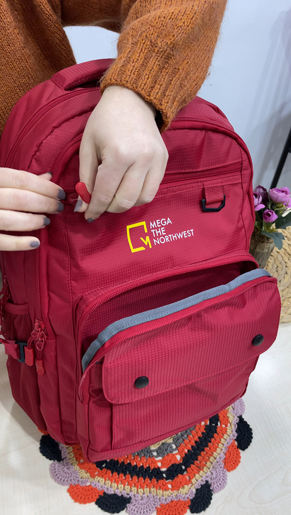 Utah 11 Bölmeli Su Geçirmez Unisex Outdoor Sırt Çantası