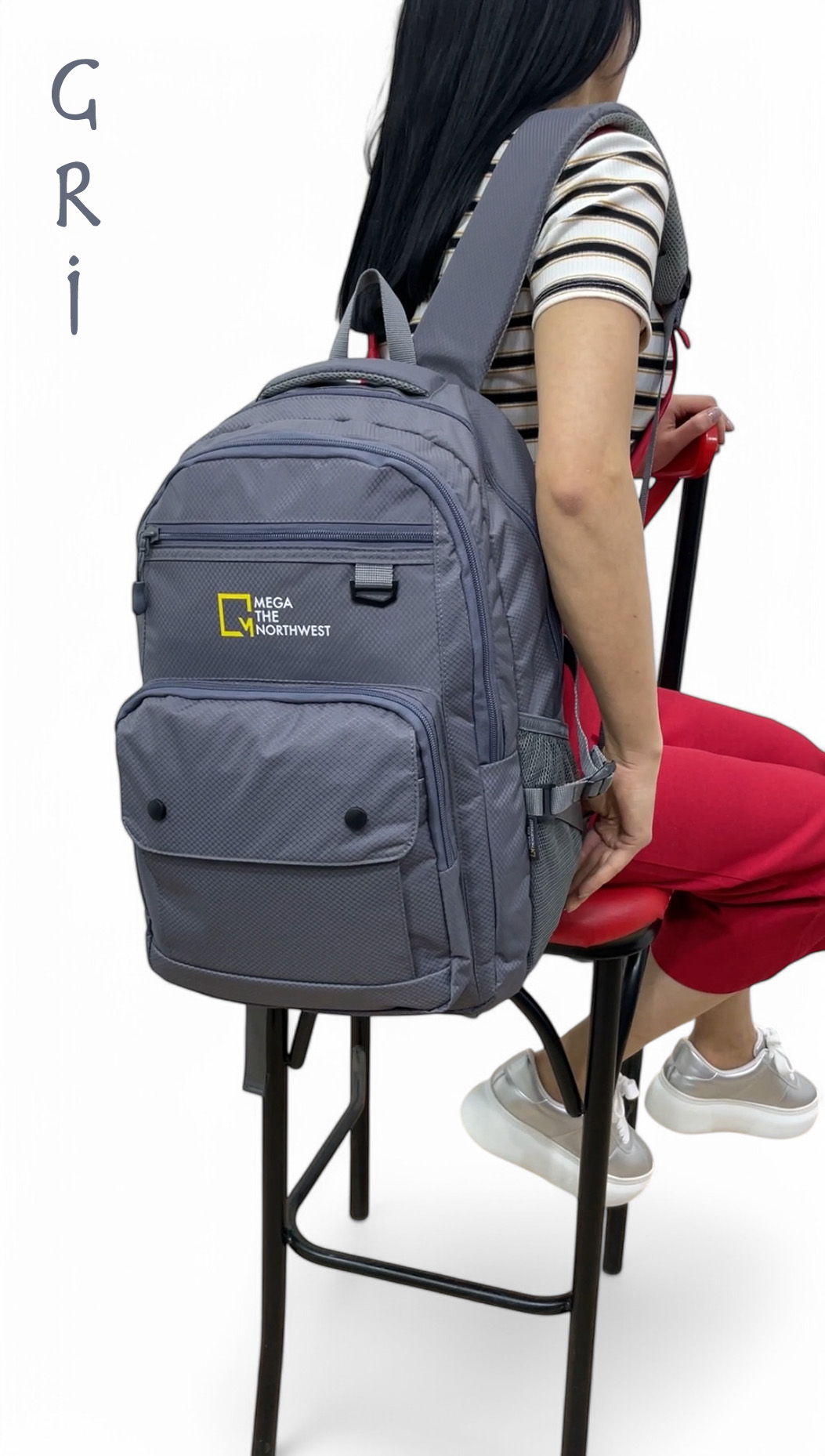 Utah 11 Bölmeli Su Geçirmez Unisex Outdoor Sırt Çantası