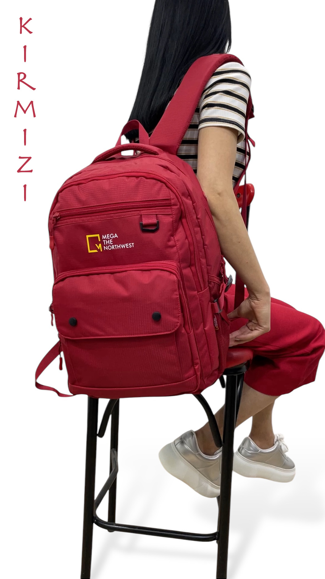 Utah 11 Bölmeli Su Geçirmez Unisex Outdoor Sırt Çantası
