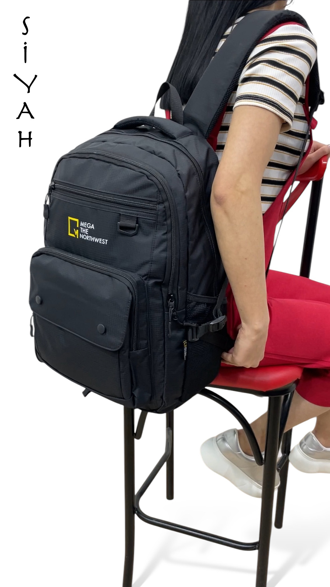 Utah 11 Bölmeli Su Geçirmez Unisex Outdoor Sırt Çantası
