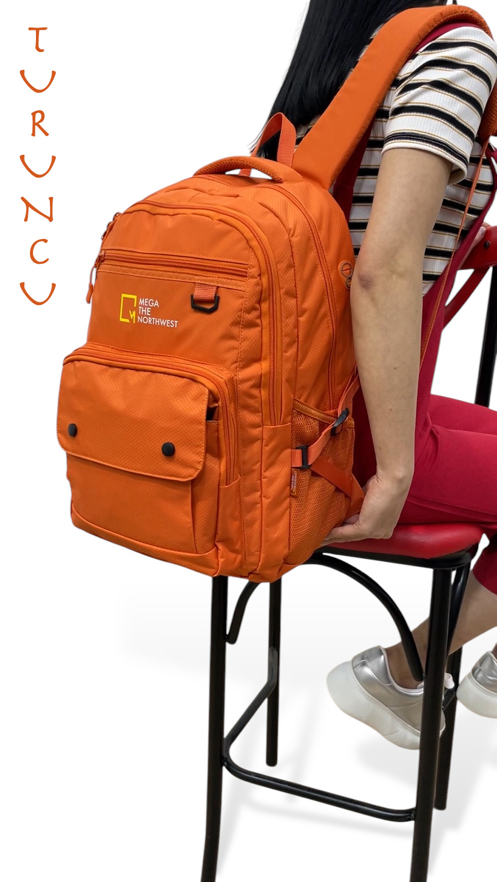 Utah 11 Bölmeli Su Geçirmez Unisex Outdoor Sırt Çantası