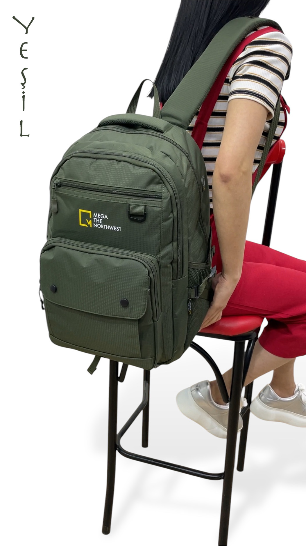 Utah 11 Bölmeli Su Geçirmez Unisex Outdoor Sırt Çantası