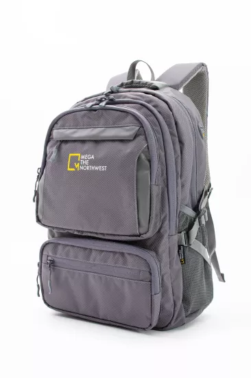 Çantartika Arizona Unisex Sırt Çantası, 11 Bölmeli Laptop Gözlü