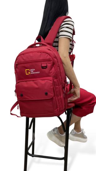 Çantartika Utah Unisex Outdoor Sırt Çantası, 11 Bölmeli Laptoplu