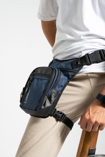 Çantartika Bert Unisex Bel ve Bacak Motorcu Çantası, 7 Bölmeli